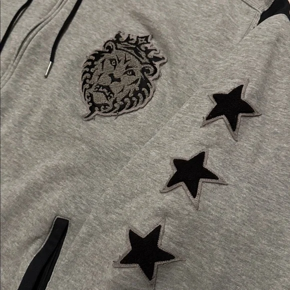 Y2K Nike LeBron JamesLion Head King Zip Up Hoodie Sweatshirt